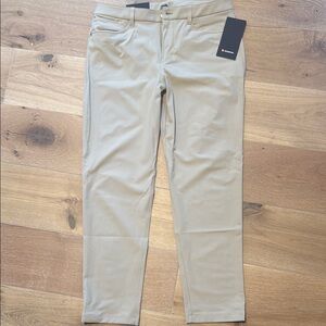 Brand New Lululemon ABC Pant Classic 33x32 Beige